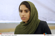 خاتون حیدری فاروقی در نشست خبری چهاردهمین جشنواره بین المللی فیلم کوتاه دانشجویی نهال