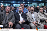 دکتر حسینی، مسعود ده نمکی و حبیب الله کاسه ساز در جشن فیلم سینمایی اخراجی ها