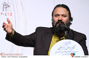کوروش زارعی در نشست رسانه ای بیست و پنجمین جشنواره سراسری تئاتر سوره