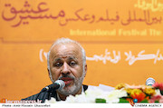 سخنرانی احمد میرعلایی در نشست خبری نخستین جشنواره بین المللی فیلم و عکس مسیر عشق