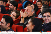 بابک کریمی در مراسم اختتامیه یازدهمین جشنواره «سینماحقیقت»