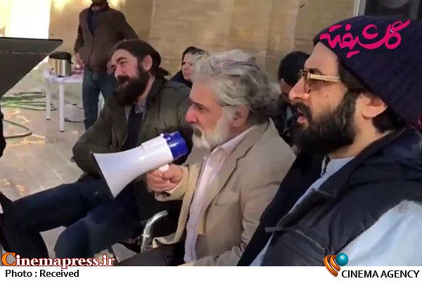 تصویربرداری «گلشیفته» در پژوهشکده ژنتیک سریال گلشیفته