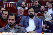 محسن مقصودی در مراسم افتتاحیه هشتمین دوره جشنواره مردمی فیلم عمار