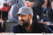 مهران احمدی در مراسم قرعه‌کشی جدول سینمای رسانه‌ها در سی و ششمین جشنواره فیلم فجر 