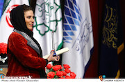 سحر دولتشاهی در مراسم اختتامیه سی و ششمین جشنواره فیلم فجر