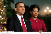 باراک اوباما و همسرش