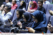 خبرنگاران حاضر در نشست خبری سی و ششمین جشنواره جهانی فیلم فجر