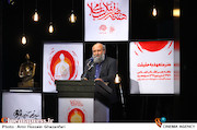 مسعود نجاتی در مراسم انتخاب چهره سال هنر انقلاب اسلامی