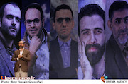 محسن مومنی شریف در مراسم انتخاب چهره سال هنر انقلاب اسلامی