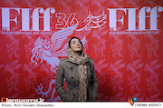 هانیه توسلی در اولین روز سی‌وششمین جشنواره جهانی فیلم فجر 