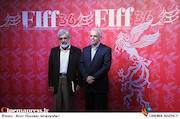 سعید اوحدی و رحیم احمدی روشن در اولین روز سی‌وششمین جشنواره جهانی فیلم فجر 