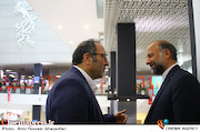 محمدمهدی حیدریان و سیدرضا میرکریمی در سومین روز سی‌وششمین جشنواره جهانی فیلم فجر