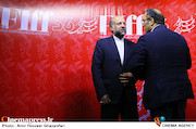 محمدمهدی حیدریان و سیدرضا میرکریمی در سومین روز سی‌وششمین جشنواره جهانی فیلم فجر