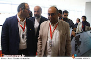 مازیار میری، محمدمهدی حیدریان و سیدرضا میرکریمی در سومین روز سی‌وششمین جشنواره جهانی فیلم فجر
