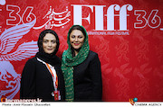 لاله اسکندری و مارال فرجاد در چهارمین روز سی‌وششمین جشنواره جهانی فیلم فجر