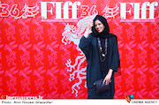 ماهور الوند در مراسم اختتامیه سی‌وششمین جشنواره جهانی فیلم فجر