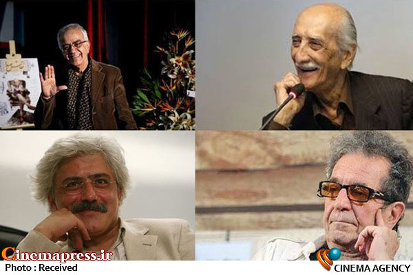 آیین بزرگداشتهای جشن سینمای ایران ۲ شهریور برگزار میشود داریوش اسدزاده، ابوالحسن تهامی نژاد و داریوش مهرجویی /سید مهدی شجاعی