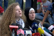 عهد التمیمی دختر قهرمان فلسطینی
