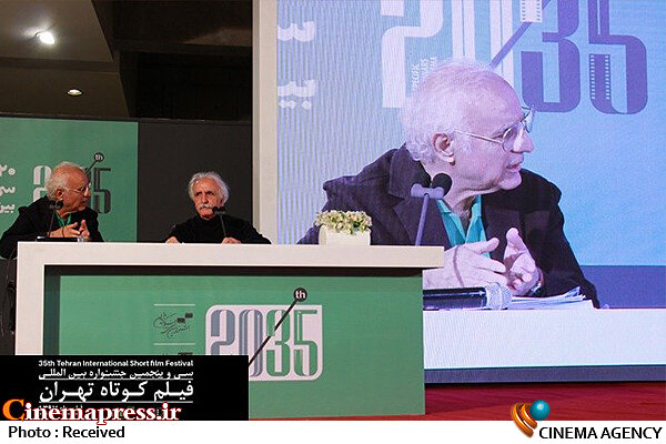 سومین نشست تخصصی از سلسله نشست های «۳۵-۲۰» در سومین روز جشنواره فیلم کوتاه تهران با حضور احمد الستی و محمدرضا اصلانی