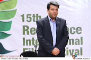محمد خزاعی در نشست خبری پانزدهمین جشنواره بین المللی فیلم مقاومت