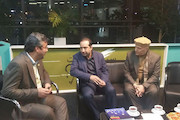 بازدید سرزده حسین انتظامی از دوازدهمین جشنواره «سینماحقیقت»