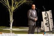 حسین انتظامی در اختتامیه دوازدهمین جشنواره بین‌المللی سینما حقیقت 