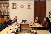 مدیرعامل بنیاد سینمایی فارابی و سفیر جمهوری اسلامی پاکستان در ایران در دیدار با یکدیگر