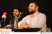  علی طادی، کارگردان مستند «هاشمی زنده است» در نشست خبری این اثر در جشنواره عمار