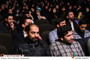 علی ملاقلی پور در مراسم اختتامیه نهمین جشنواره مردمی فیلم عمار