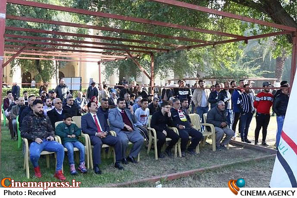اکران «بدون مرز» در سالگرد شهادت شهید شاطری در بغداد / جشنواره عمار مهمان خیابان المتنبی بغداد
 اکران «بدون مرز» در سالگرد شهادت شهید شاطری در بغداد