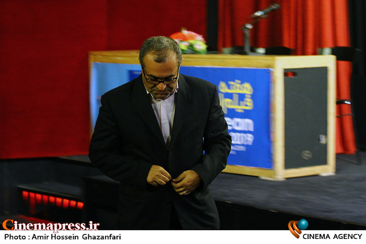 جعفر صانعی مقدم در مراسم افتتاحیه هفته فیلم‌ اروپایی