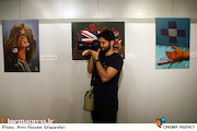 مراسم افتتاح نمایشگاه کارتون و کاریکاتور «آسوده باش، من ملکه‌ام»