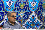 ناصر باکیده در نشست خبری پنجمین جشنواره فیلم و عکس فناوری و صنعتی