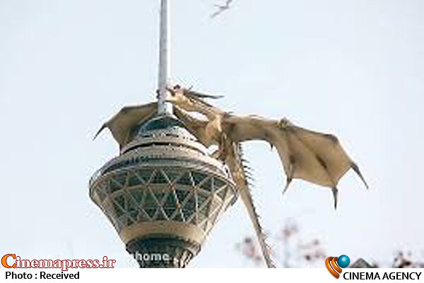 پرواز اژدها بر فراز برج میلاد! پرواز اژدها بر فراز برج میلاد