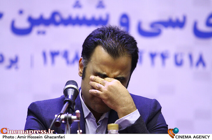 آرش عباسی در نشست رسانه‌ای سی‌و‌ششمین جشنواره فیلم کوتاه تهران