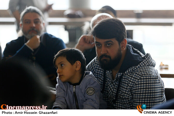 امیرعباس ربیعی در مراسم قرعه‌کشی جدول سینمای رسانه در سی‌وهشتمین جشنواره فیلم فجر