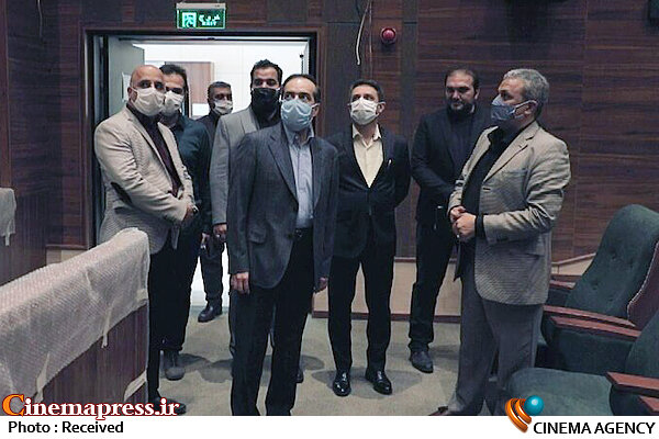 بازدید رییس سازمان سینمایی از «صبامال» پردیس سینمایی صبا؛ حسین انتظامی