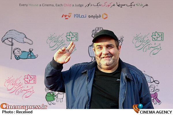 میرطاهر مظلومی در حاشیه روز سوم سی‌ودومین جشنواره بین‌المللی فیلم‌های کودکان و نوجوانان