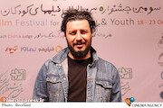 جواد عزتی در حاشیه آخرین روز سی‌ودومین جشنواره بین‌المللی فیلم‌های کودکان و نوجوانان