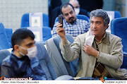 ناصر آویژه در نشست خبری هفدهمین جشنواره تئاتر مقاومت