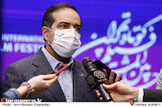 بازدید حسین انتظامی از سی و هفتمین جشنواره بین‌المللی فیلم کوتاه تهران