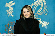 الناز حبیبی در اولین روز سی و نهمین جشنواره فیلم فجر