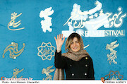 سارا بهرامی در اولین روز سی و نهمین جشنواره فیلم فجر