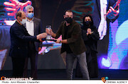 محسن قرایی در مراسم اختتامیه سی و نهمین جشنواره فیلم فجر