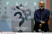 کیانوش عیاری در نخستین روز سی و هشتمین جشنواره جهانی فیلم فجر