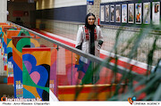 لیندا کیانی در نخستین روز سی و هشتمین جشنواره جهانی فیلم فجر