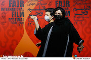 باران کوثری در هفتمین روز سی و هشتمین جشنواره جهانی فیلم فجر
