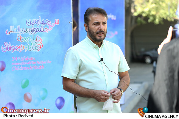 سیدجواد هاشمی در نخستین روز سی‌وچهارمین جشنواره بین‌المللی فیلم‌های کودکان و نوجوانان