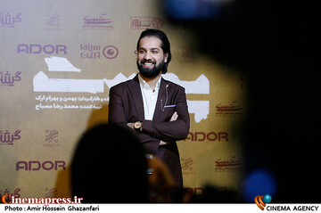 محمد امین کریم پور در مراسم اکران خصوصی فیلم سینمایی «پوست»