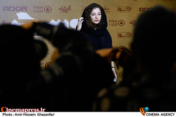 مهتاب ثروتی در مراسم اکران خصوصی فیلم سینمایی «پوست»